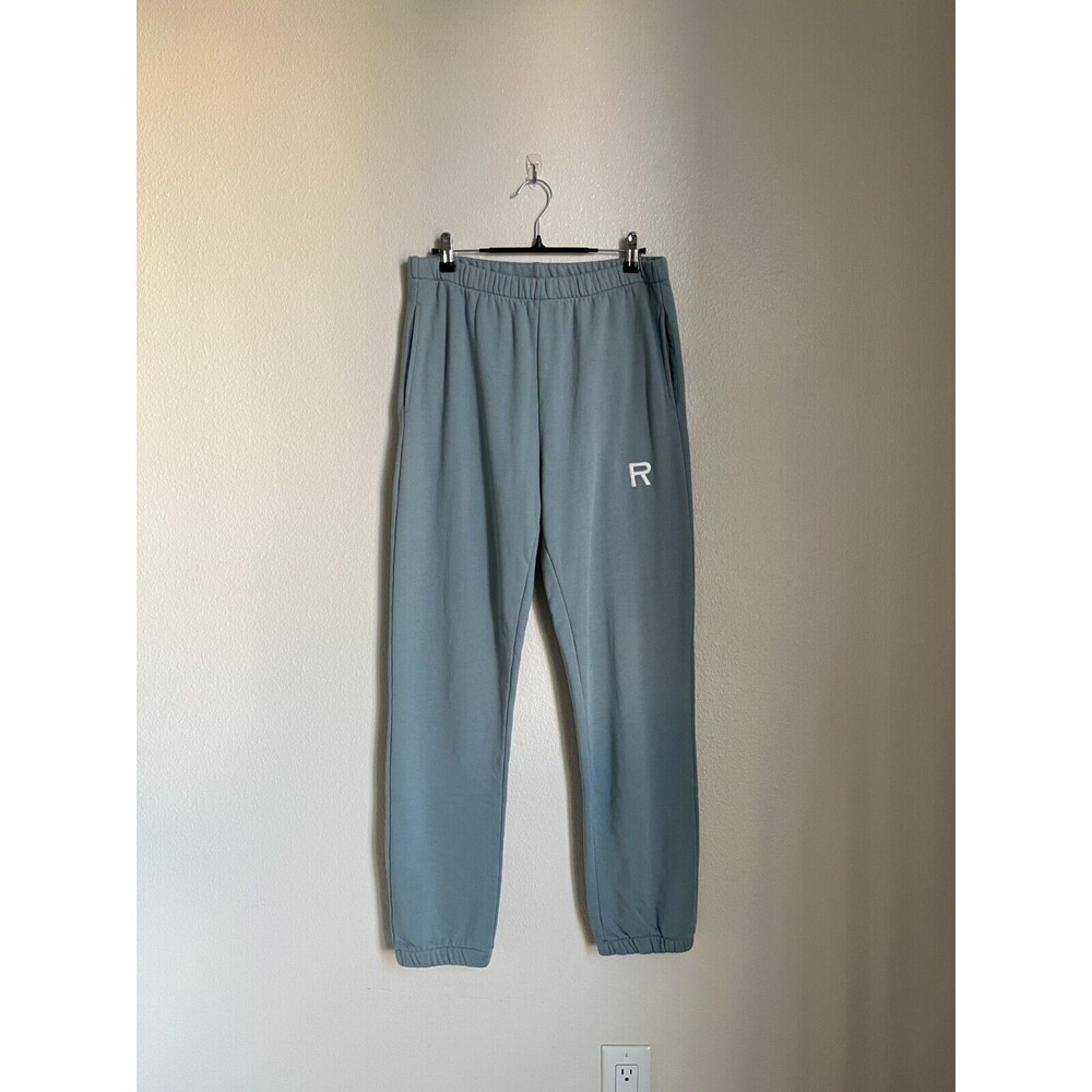 Ragdoll LA Women's Jogger Sweatpants in Fog Blue Size LARGE